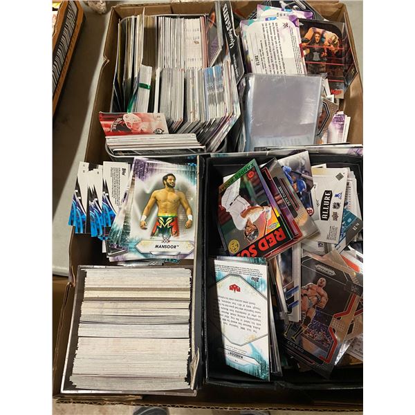 Wrestling and other sports cards