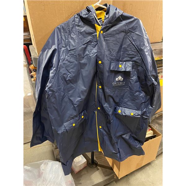 New xl rain coat