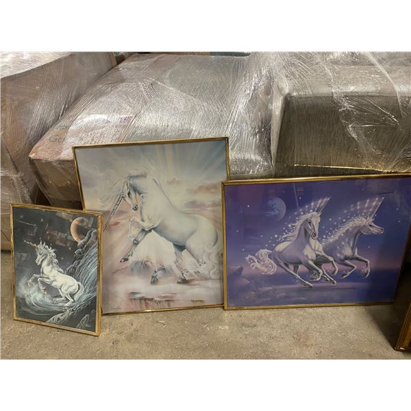 Unicorn wall hangings