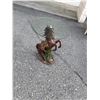 Image 2 : Glass horse accent  table