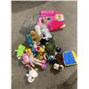 Image 1 : Toys and sleeping bag