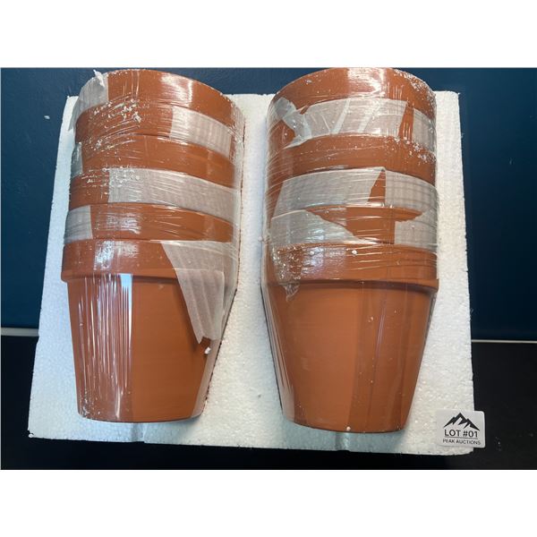 Lot of 12 Planter Pots - 5inches tall