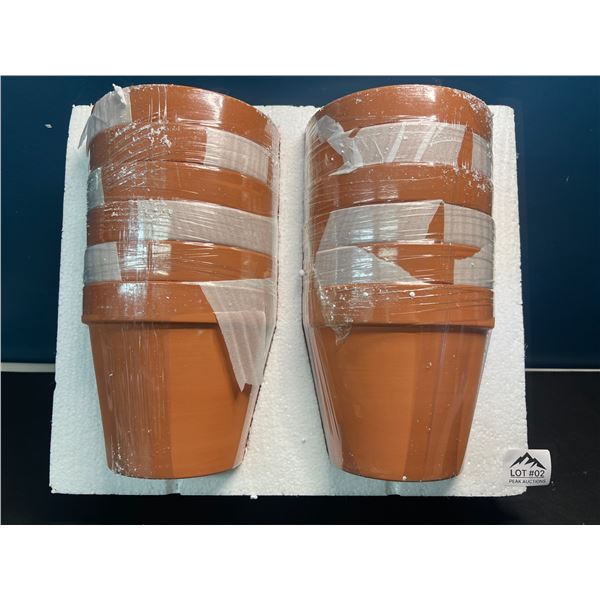 Lot of 12 Planter Pots - 5inches tall