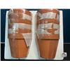 Image 1 : Lot of 12 Planter Pots - 5inches tall