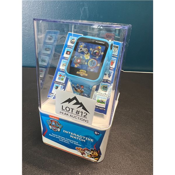 Lot of 1 Paw Patrol Interactive Kids Watch