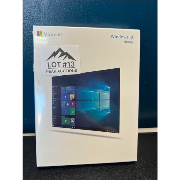 Lot of 1 Microsoft Windows 10 Home Download Install/Software - Brand New Sealed!
