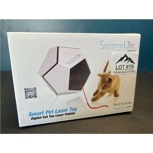 Lot of 1 PYLE Smart Interactive Pet Laser Toy