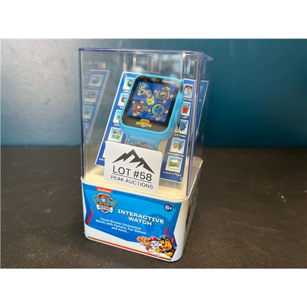 Lot of 1 Paw Patrol Interactive Kids Watch