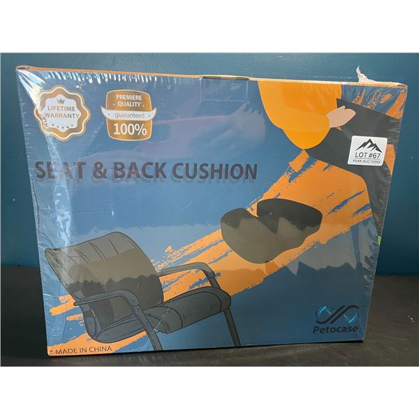 Lot of 1 Seat & Back Cushion