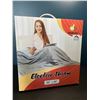 Image 1 : Lot of 1 Electric Heated Throw Blanket - 50x60inch - Grey