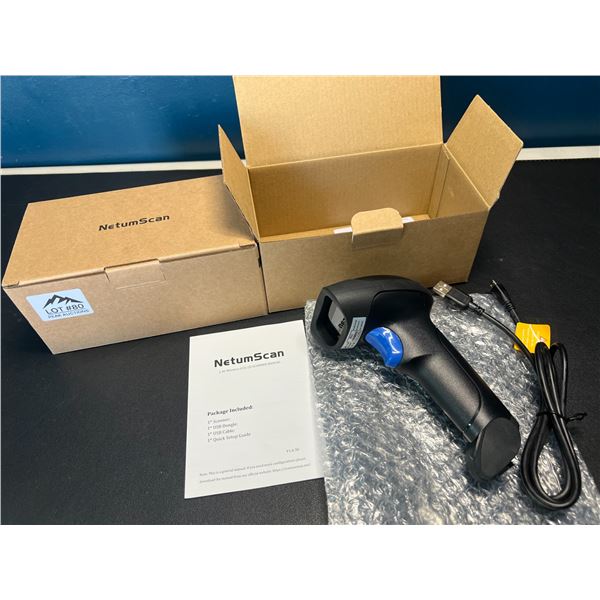 Lot of 2 NetumScan Wireless Barcode Scanner Tools