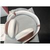 Image 2 : Lot of 1 Glynzak Wireless Bluetooth Over Ear Headphones - 65hr music/talk time! - Rose Gold