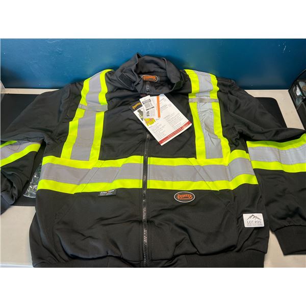 Lot of 1 Pioneer Reflective/High Visibility Work Safety Hoodie - Size XL