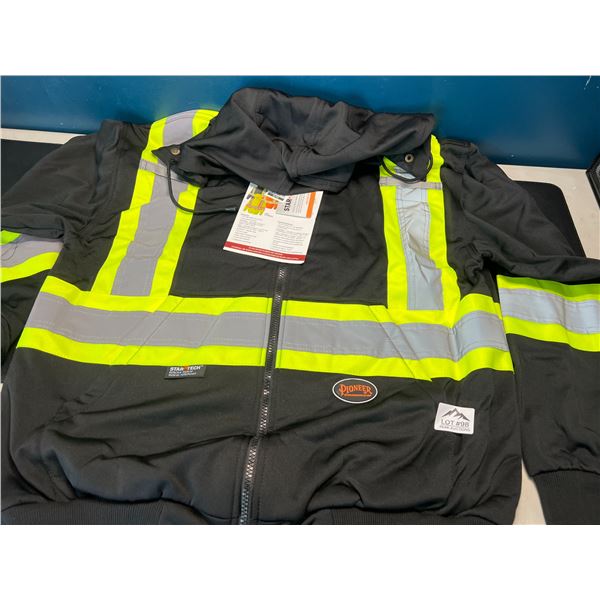 Lot of 1 Pioneer Reflective/High Visibility Work Safety Hoodie - Size XL