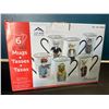 Image 1 : Lot of 1 Box of Signature Houseware Mugs - 6PCS