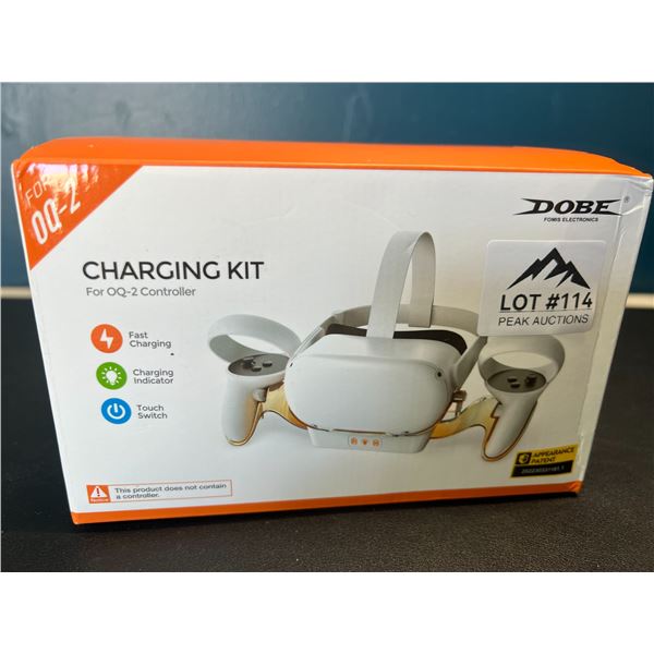 Lot of 1 Charging Kit for Quest2 VR (Virtual Reality) Headset