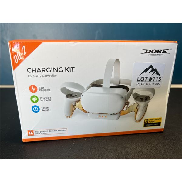 Lot of 1 Charging Kit for Quest2 VR (Virtual Reality) Headset