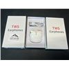 Image 1 : Lot of 2 Pairs of TWS Earphones/Bluetooth Earbuds