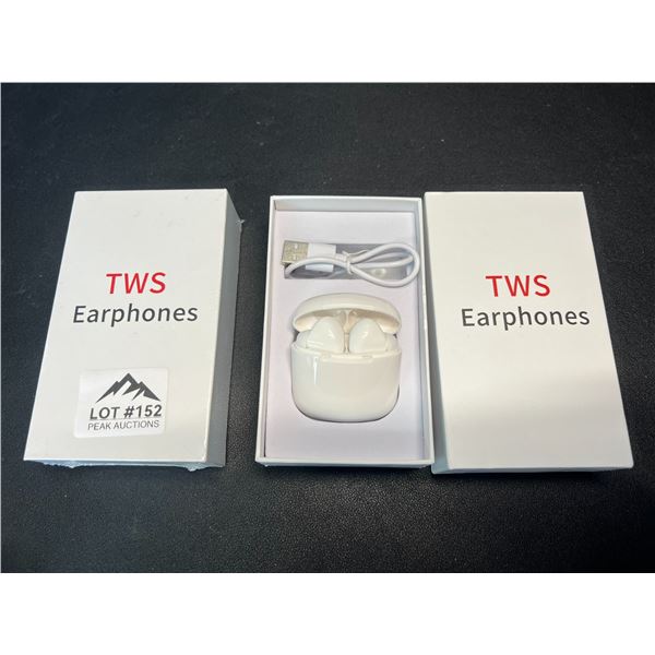Lot of 2 Pairs of TWS Earphones/Bluetooth Earbuds