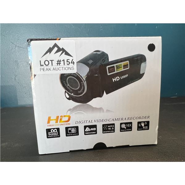 Lot of 1 HD Digtal Video Camera/Camcorder
