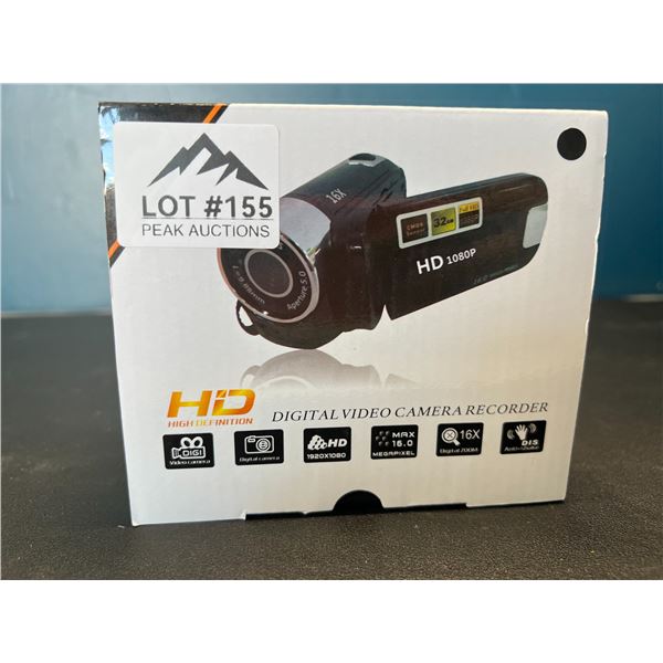 Lot of 1 HD Digtal Video Camera/Camcorder