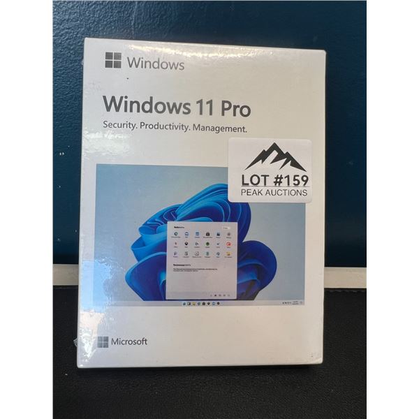 Lot of 1 Windows 11 Pro Edition - BRAND NEW SEALED!