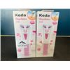 Image 1 : Lot of 2 Keda Depilator Hair Removal Devices