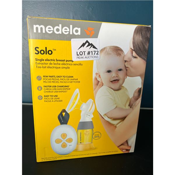 Lot of 1 Medela Solo Single Electric Breast Pump - Brand New SEALED!