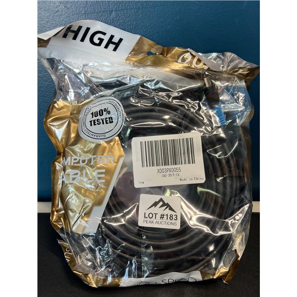 Lot of 1 High Quality 35FT Optical Computer Cable