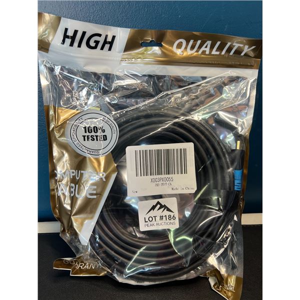Lot of 1 High Quality 35FT Optical Computer Cable