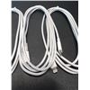 Image 2 : Lot of 3 Fast Chargers (Blocks & Cords) Lightning to USB-C - For Apple Devices