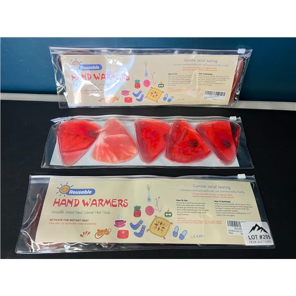 Lot of 3 Multi-Packs of Reusable Hand Warmers