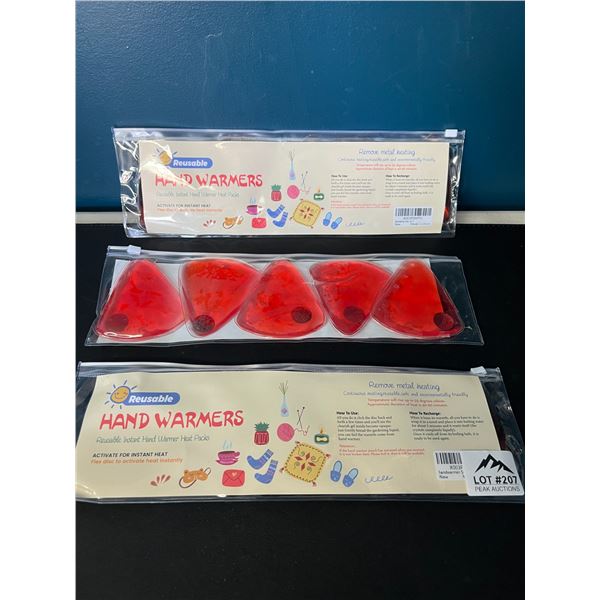 Lot of 3 Multi-Packs of Reusable Hand Warmers