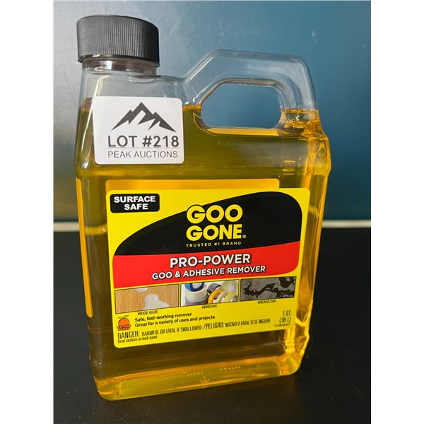 Lot of 1 Jug of Goo-Gone Pro-Power Goo & Adhesive Remover - 1 QT