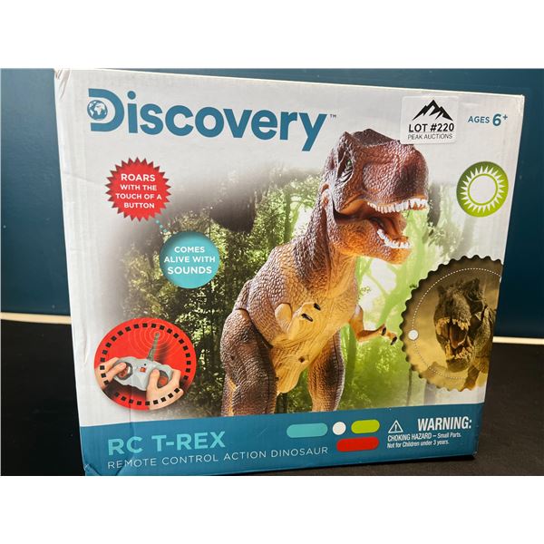 Lot of 1 Discovery Remote Control T-Rex Toy