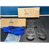Image 1 : Lot of 2 Pairs of Lawn Aerator Sandals