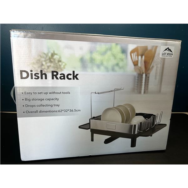 Lot of 1 Dish Rack - Large Storage Capacity