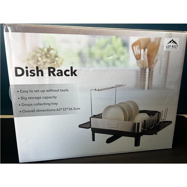 Lot of 1 Dish Rack - Large Storage Capacity