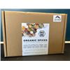 Image 1 : Lot of 1 Box of Organic Spices - 24 jars