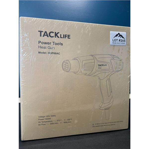 Lot of 1 Tacklife Power Tools - Heat Gun - New Sealed!