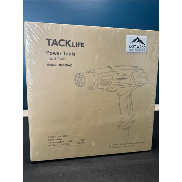 Lot of 1 Tacklife Power Tools - Heat Gun - New Sealed!