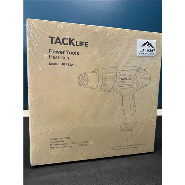 Lot of 1 Tacklife Power Tools - Heat Gun - New Sealed!