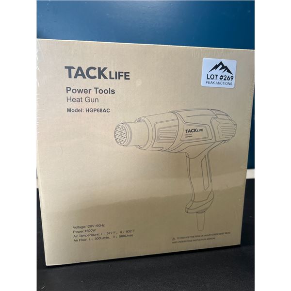 Lot of 1 Tacklife Power Tools - Heat Gun - New Sealed!
