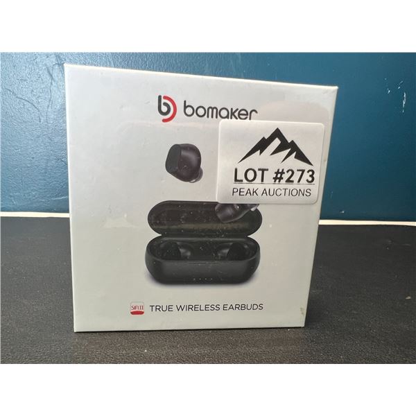 Lot of 1 Bomaker SiFi II - True Wireless Bluetooth Earbuds - Brand New Sealed!