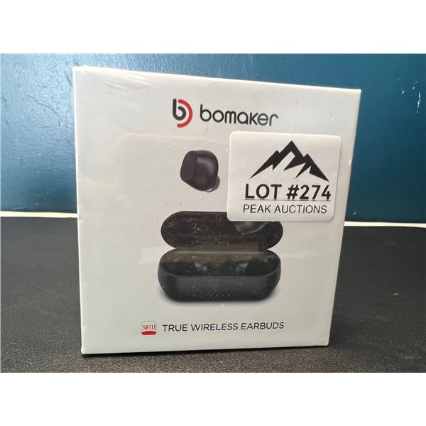 Lot of 1 Bomaker SiFi II - True Wireless Bluetooth Earbuds - Brand New Sealed!