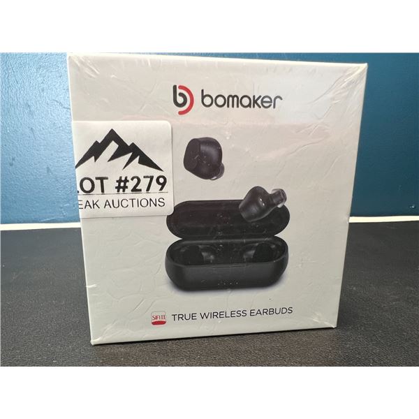 Lot of 1 Bomaker SiFi II - True Wireless Bluetooth Earbuds - Brand New Sealed!