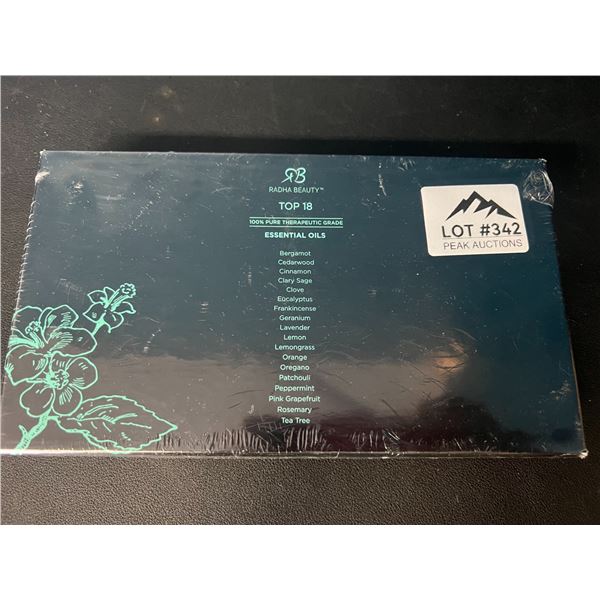 Lot of 1 MultiPack of Essential Oils - Various Scents - 18 PCS