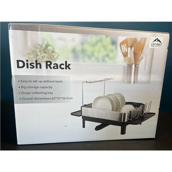 Lot of 1 Dish Rack - Large Storage Capacity