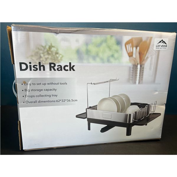 Lot of 1 Dish Rack - Large Storage Capacity