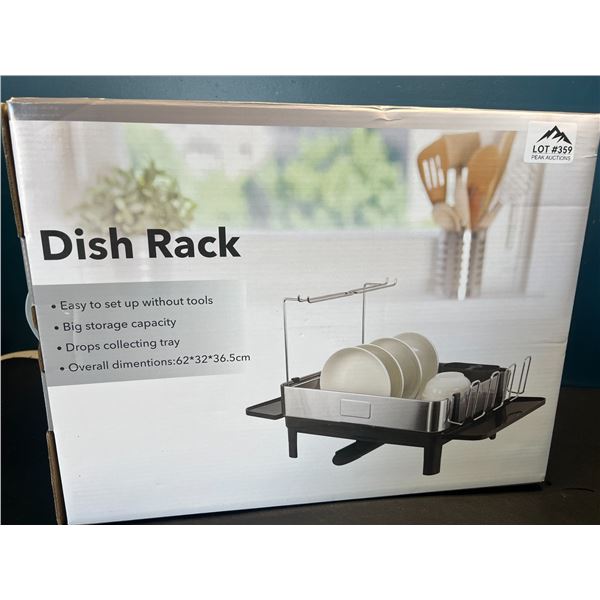 Lot of 1 Dish Rack - Large Storage Capacity